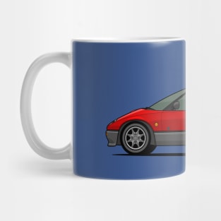 Autozam AZ-1 side profile drawing Mug